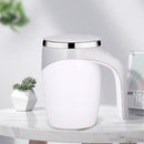 Caneca Mixer Automática Recarregável USB Inox — Mistura Perfeita com um Toque