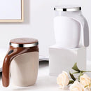 Caneca Mixer Automática Recarregável USB Inox — Mistura Perfeita com um Toque