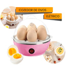 Cozedor Elétrico de Ovos e Legumes Multifuncional — Café da Manhã Perfeito Sem Esforço
