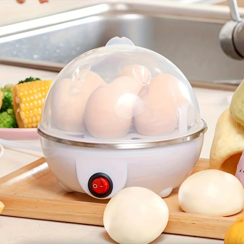 Cozedor Elétrico de Ovos e Legumes Multifuncional — Café da Manhã Perfeito Sem Esforço