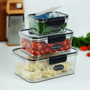 Potes Herméticos com Trava e Alta Vedação