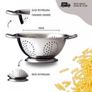 Kit Escorredor de Macarrão e Arroz Aço Inox — Praticidade e Estilo na sua Cozinha