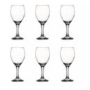 Kit 6 Taças de Vidro Nadir 340ml — Elegância Acessível para o Dia a Dia