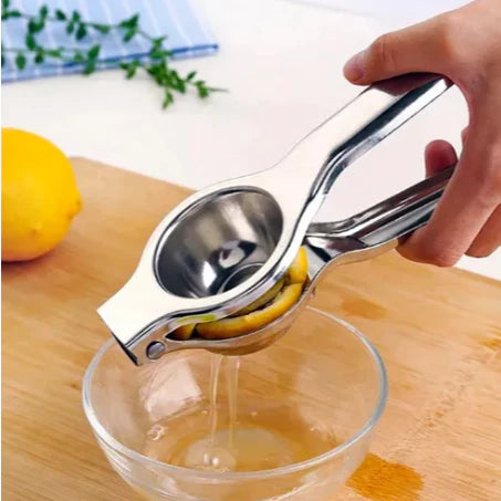 Espremedor de Limão Chef Gourmet Aço Inox — Suco Fresco sem Semente e sem Esforço