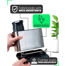 Dispenser Porta Detergente Esponja Sabonete 3 em 1 Aço Inox — Pia Sempre Organizada