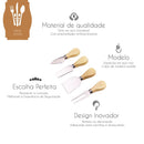 Kit Petisqueira com Facas de Queijo — Mesa Sofisticada para Encontros Especiais