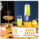 Copo Liquidificador Portátil USB Recarregável 400ml — Shake Saudável em Qualquer Lugar